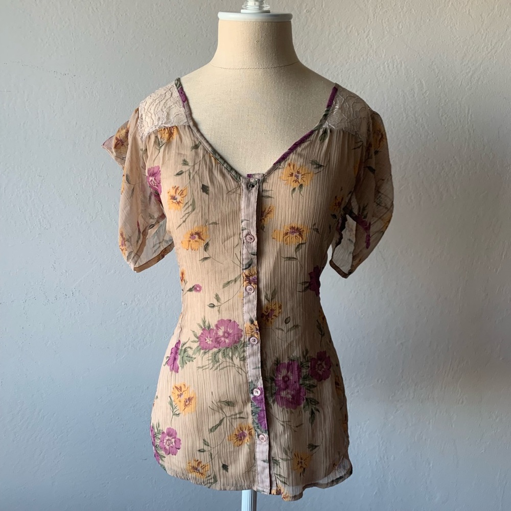 Floral Printed Blouse
